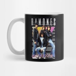 Ramones Retro Style Fan Art Mug
